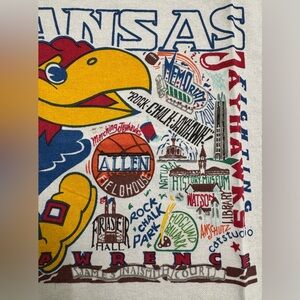 NWOT Catstudio Collegiate Collection KU Jayhawks Towel